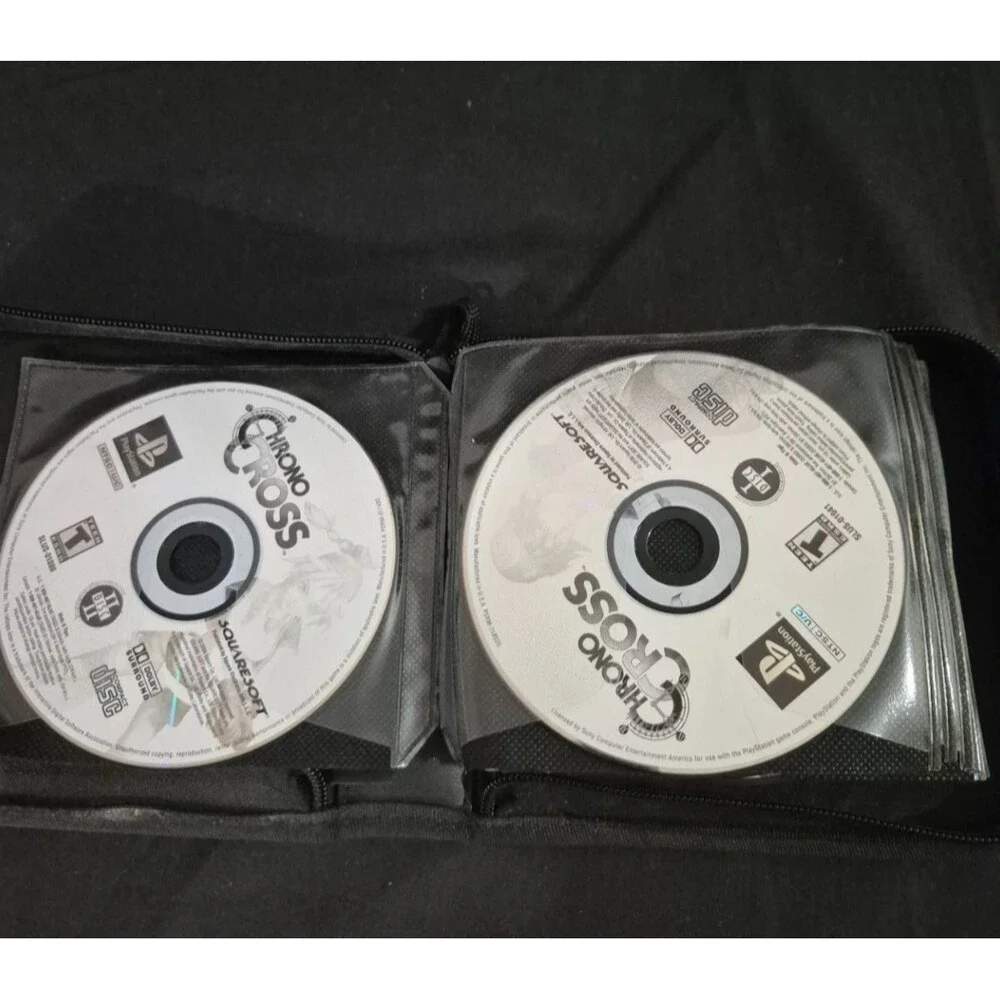 Playstation Games Lot of 31 Games With Game Holder Case (mostly PS1)